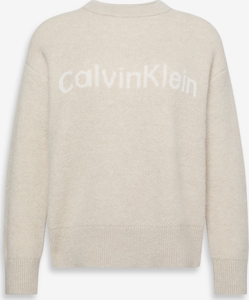 Calvin Klein Pullover in Weiß: Vorderseite
