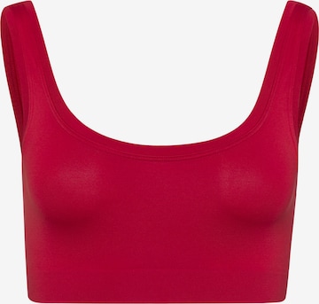 Hanro Bustier ' Touch Feeling ' in Rot: predná strana