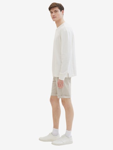 TOM TAILOR DENIM Regular Shorts in Beige