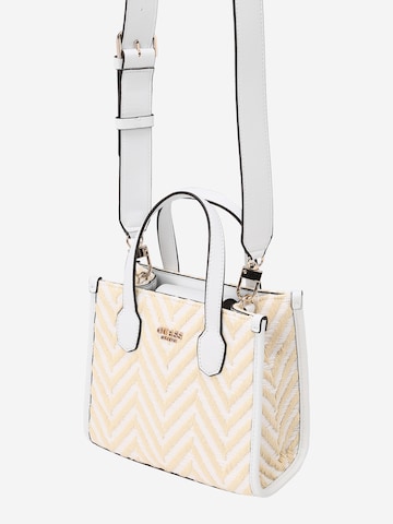 GUESS Handbag 'SILVANA 2' in White: front