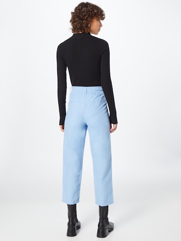 DRYKORN Regular Pleat-Front Pants in Blue