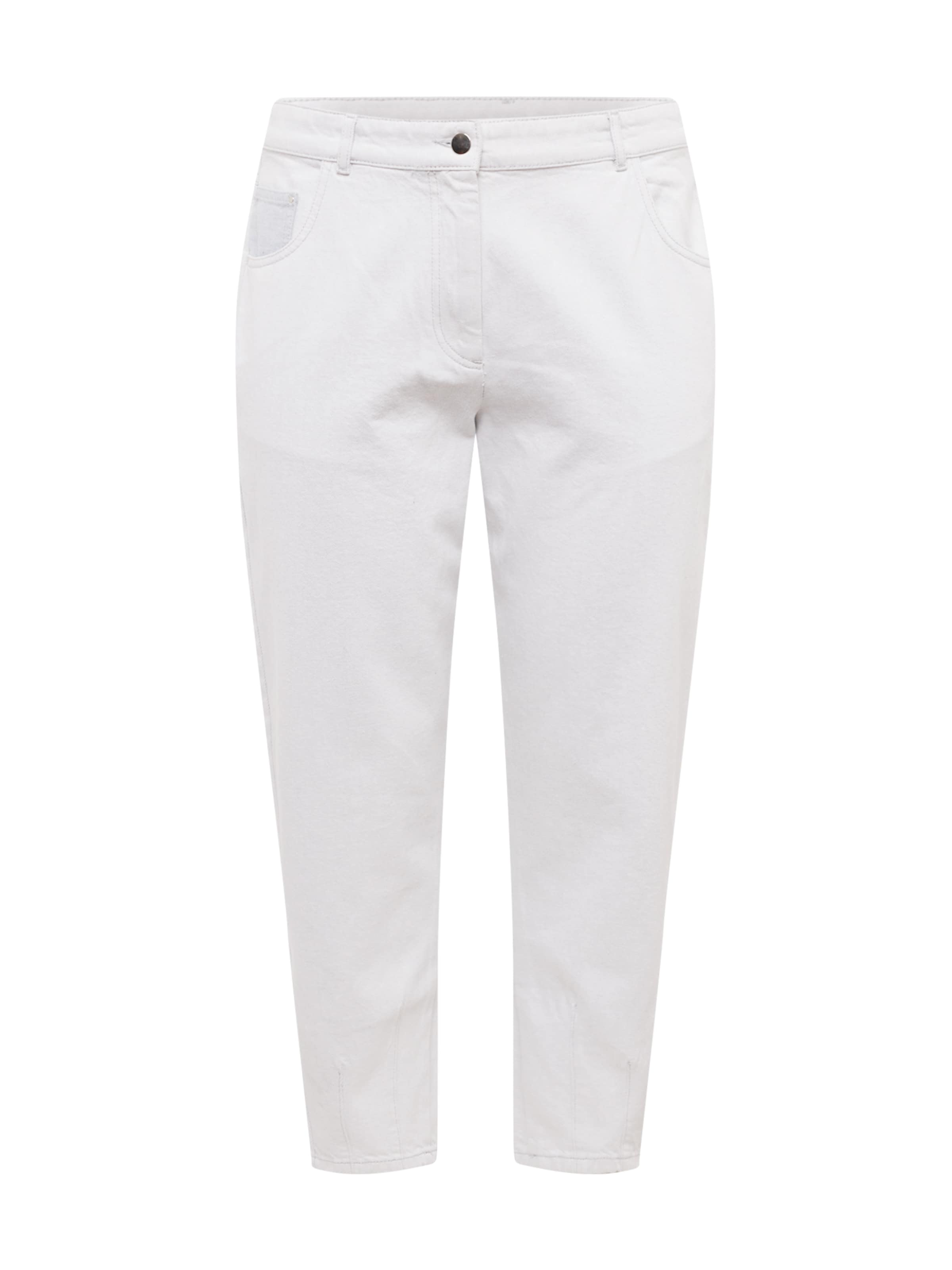 Persona by Marina Rinaldi regular Τζιν 'RANCH' σε λευκό: μπροστά