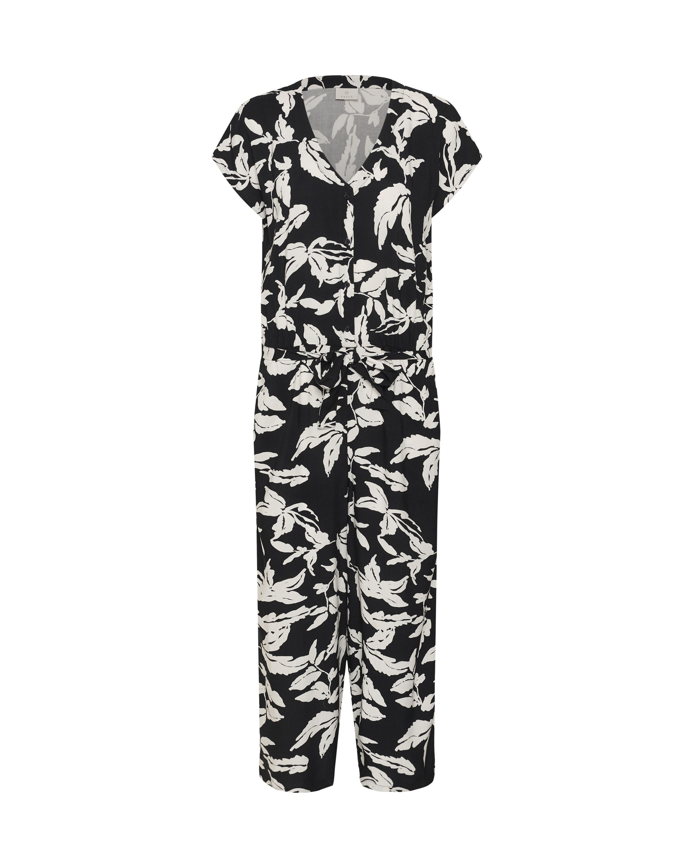 Kaffe Jumpsuit 'KAmira' in Wit: voorkant