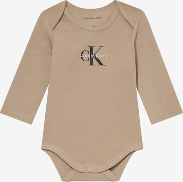 Calvin Klein Jeans - Pijama entero/body en gris: frente