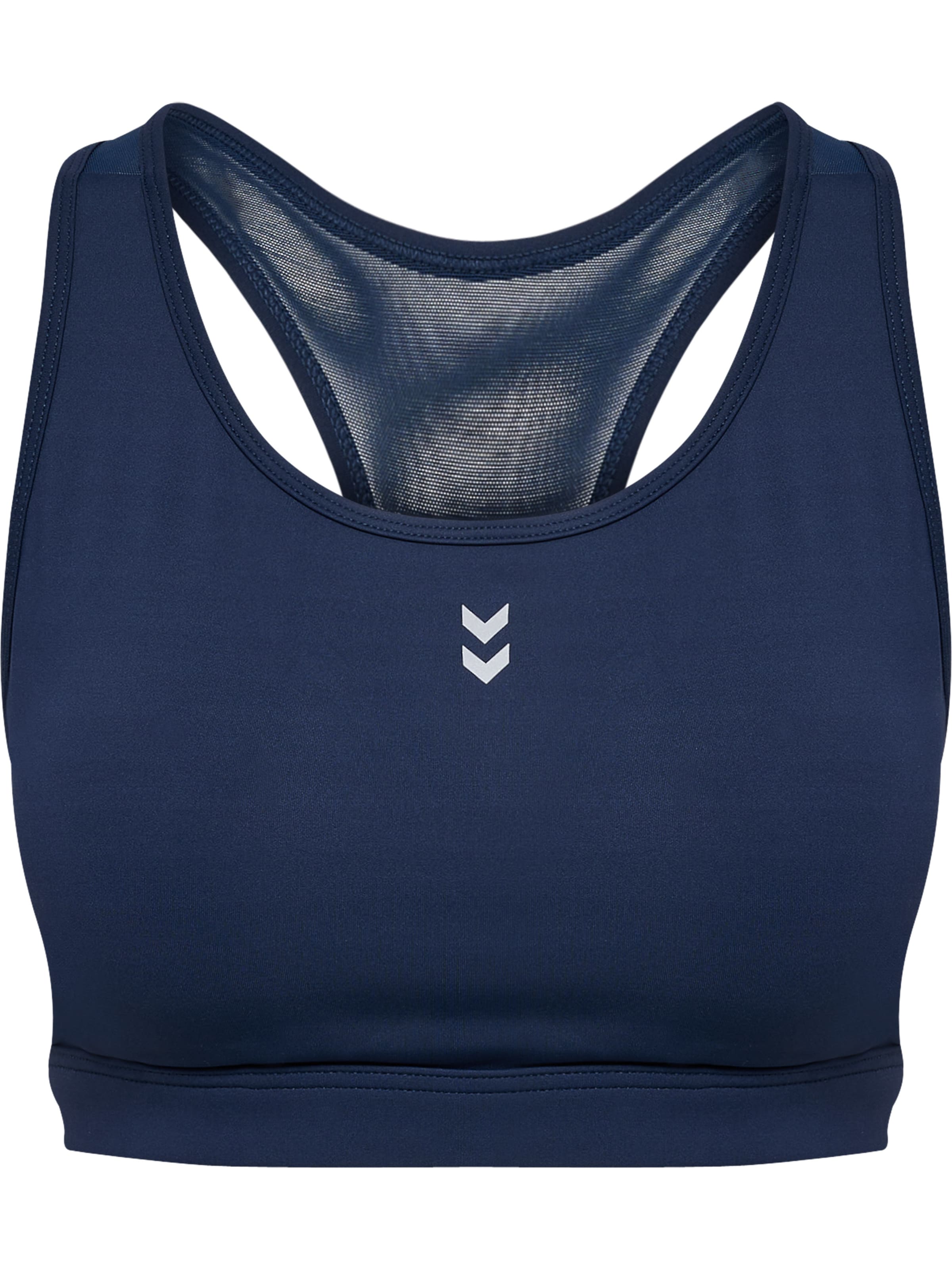 Hummel Bustier Sports-BH 'Pulse' i blå: forside