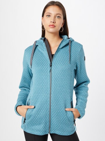 KILLTEC Функциональная флисовая куртка в Синий: спереди