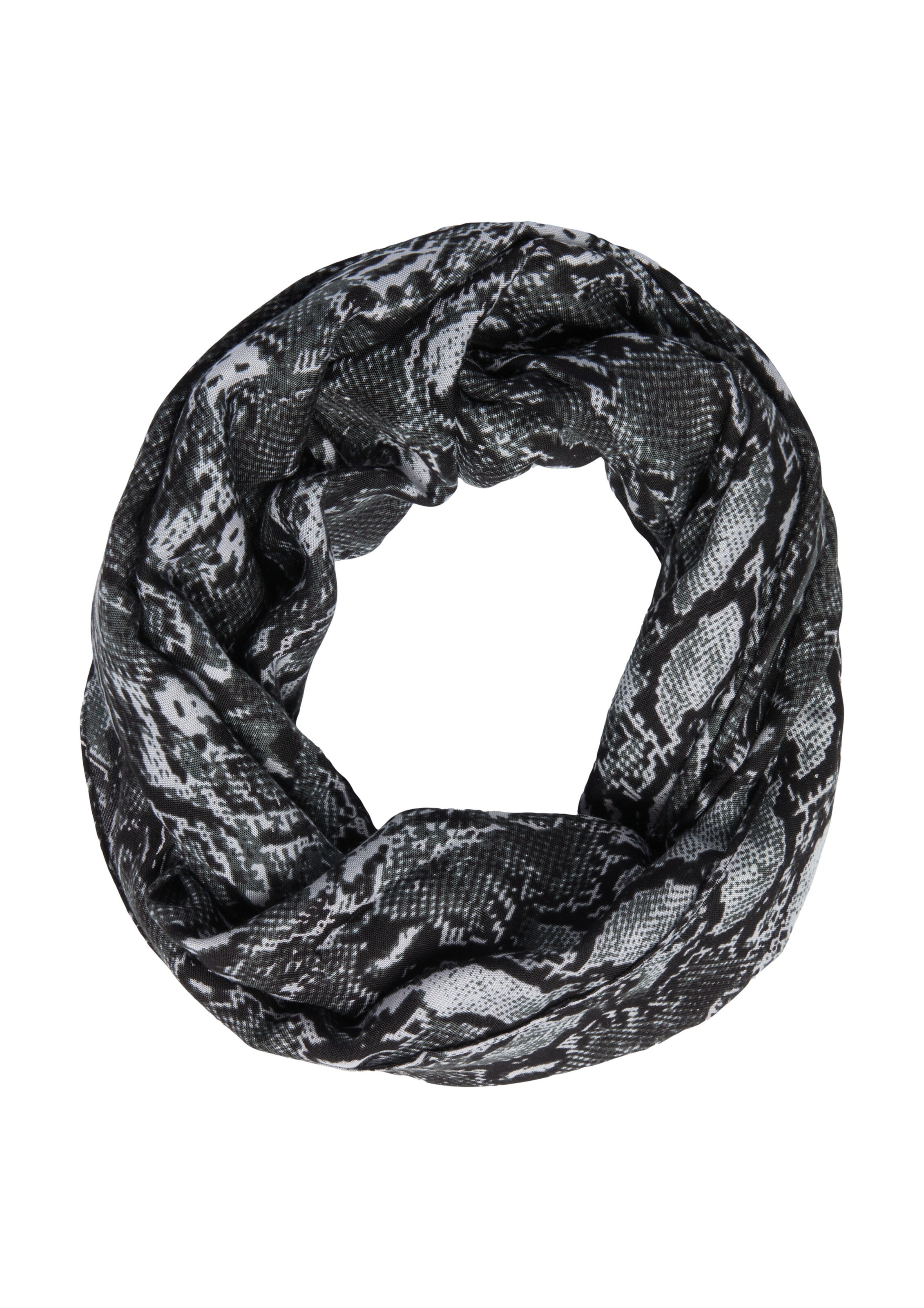 Écharpe tube s.Oliver en gris : devant