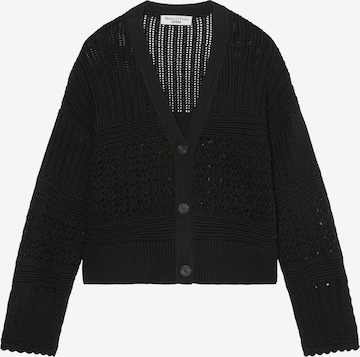 Marc O'Polo DENIM Knit Cardigan in Black: front