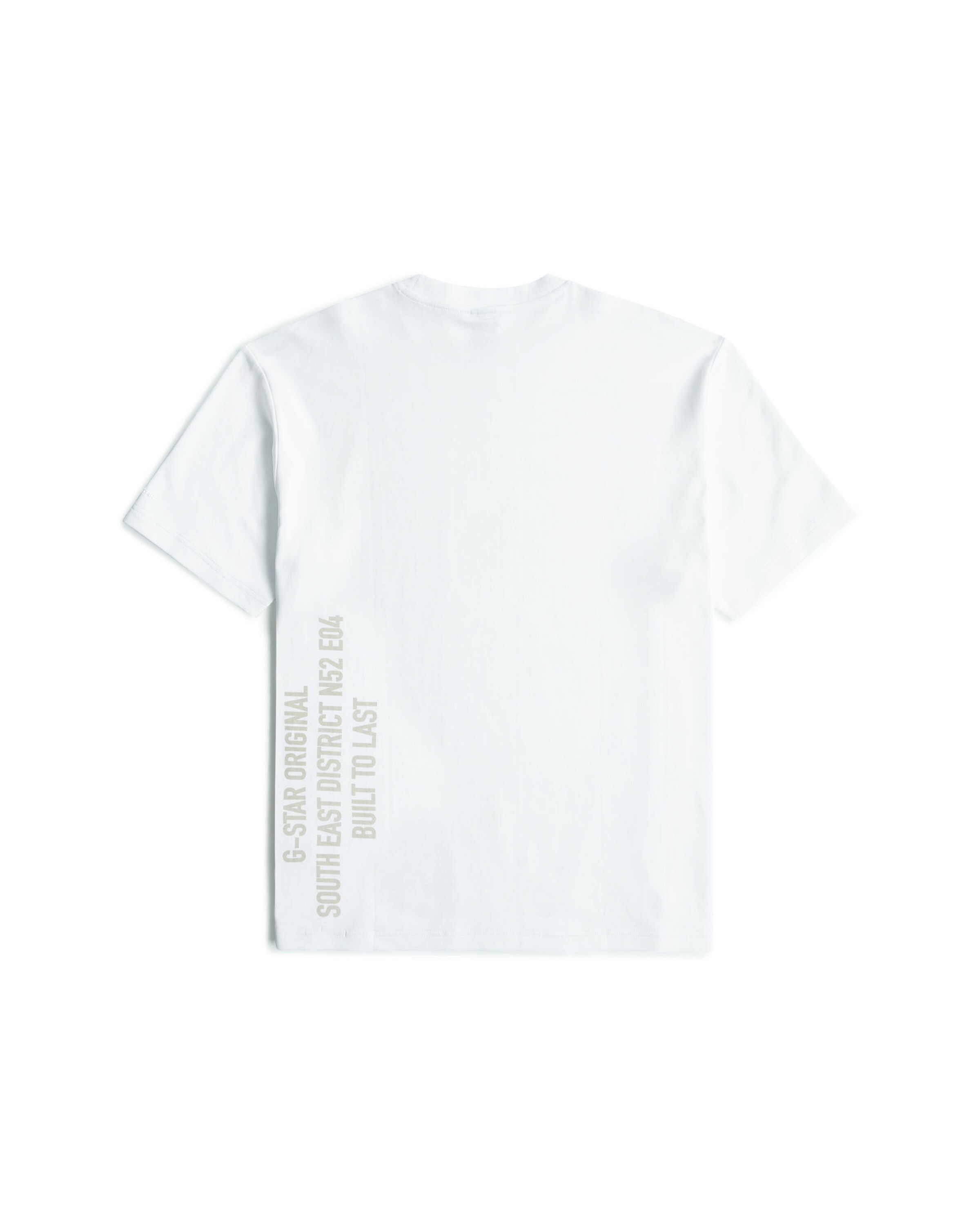 G-STAR T-Shirt - 'Stencil Relaxed' in Weiß