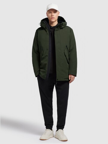 khujo Winter Jacket 'Barri' in Green