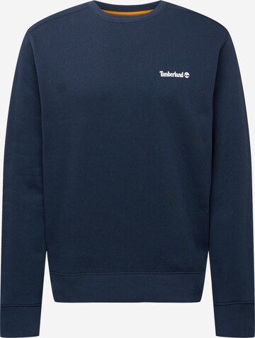 TIMBERLAND Sweatshirt in Blauw: voorkant