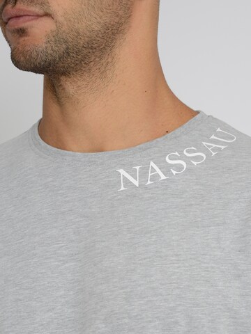 NASSAU Beach Club Shirt ' NB231042 ' in Grey