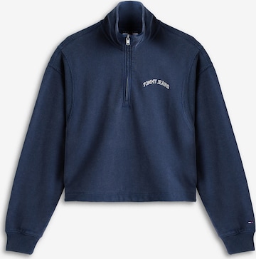 Tommy JeansSweater majica - plava boja: prednji dio