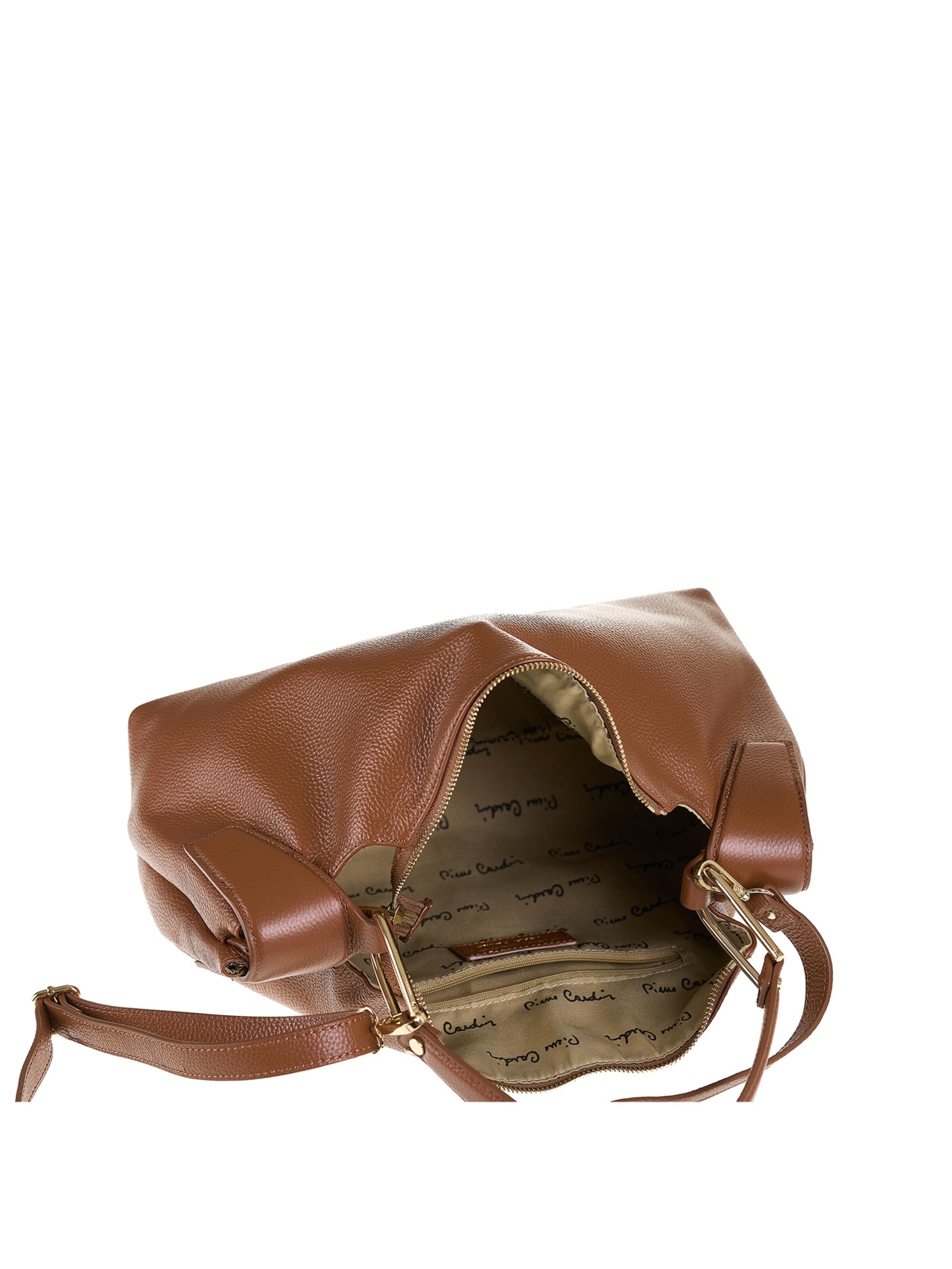 Sac bandoulière 'Erisma Lux' PIERRE CARDIN en marron