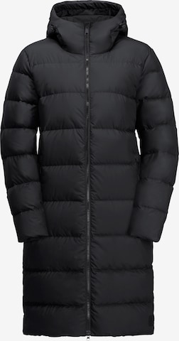 Cappotto outdoor 'Frozen Palace' di JACK WOLFSKIN in nero: frontale