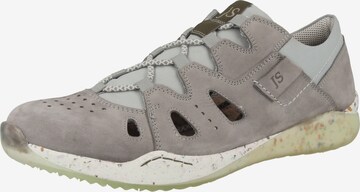 JOSEF SEIBEL Athletic Lace-Up Shoes in Grey: front