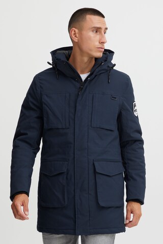 INDICODE JEANS Winter Parka 'Paul' in Blue: front