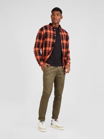 T-Shirt 'LINK' JACK & JONES en noir