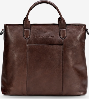 Farmhood Handbag in Brown: front