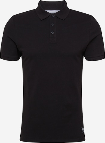 QS Poloshirt in Schwarz: predná strana