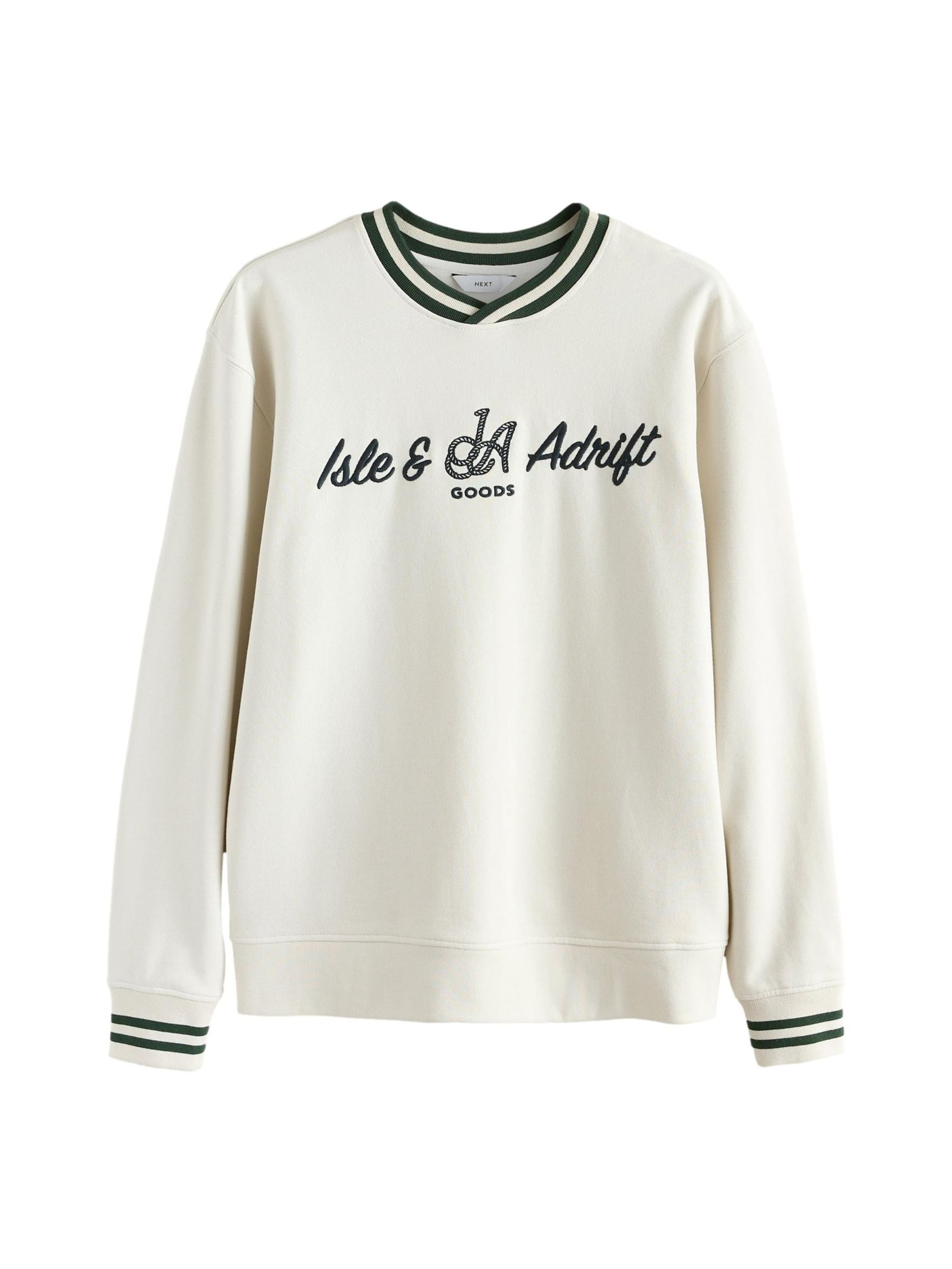 Next Sweatshirt in Weiß: Vorderseite