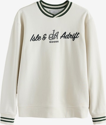 NextSweater majica - bijela boja: prednji dio