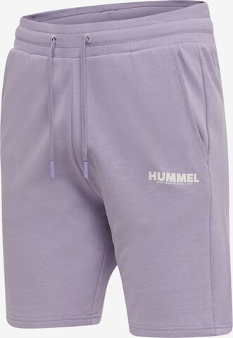 Hummel Regular Workout Pants 'Legacy' in Purple