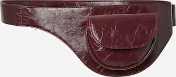 Ceinture 'PCNABINE' PIECES en rouge : devant