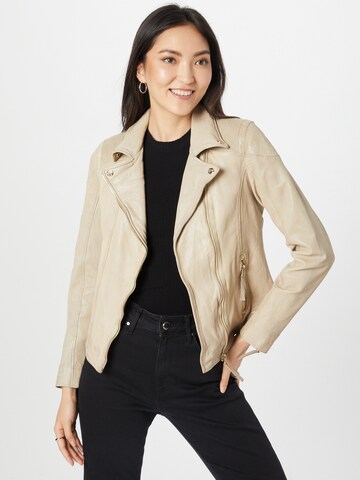 Gipsy by Mauritius Jacke 'Hazil' in Beige: Vorderseite