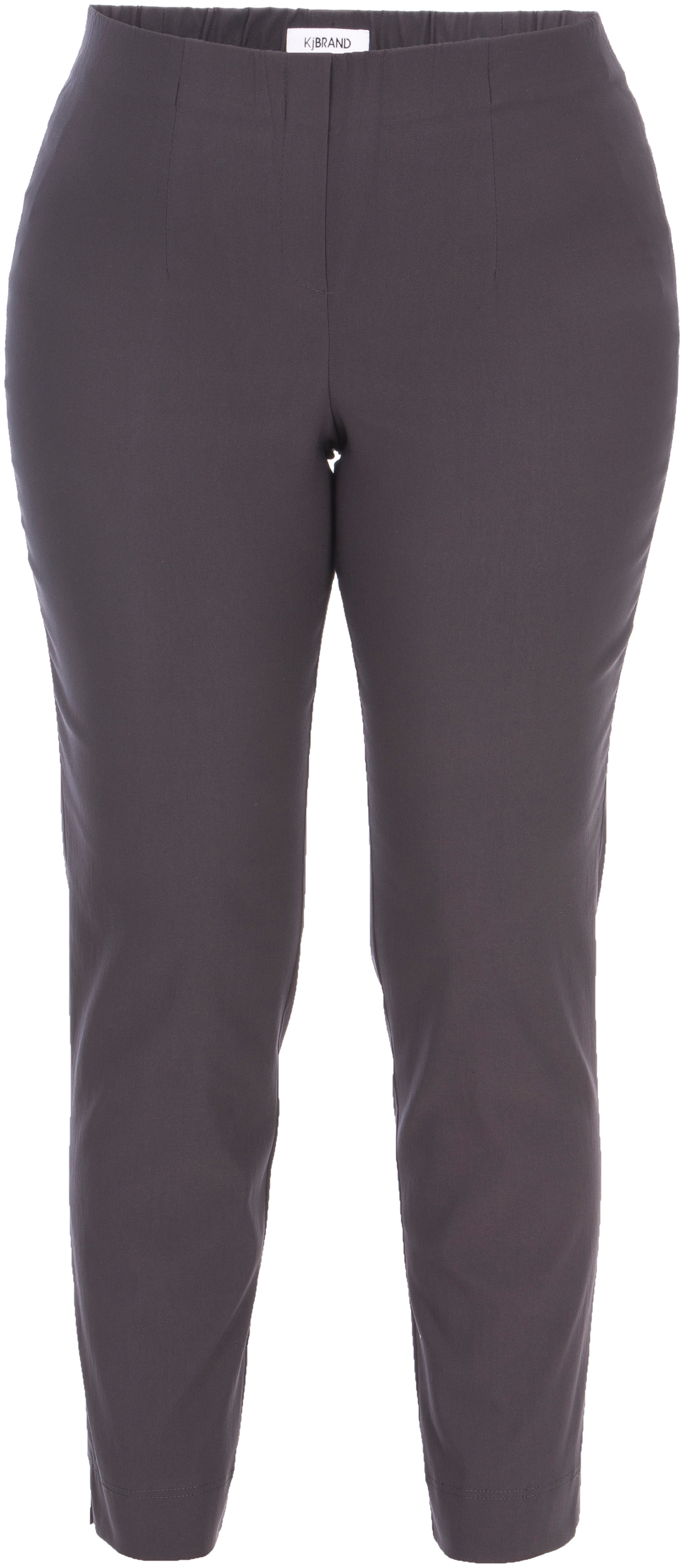 KjBRAND Slim fit Pants in Grey: front