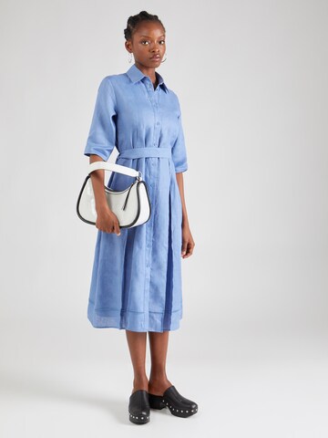 Max Mara Leisure Shirt Dress 'NOCINO' in Blue: front