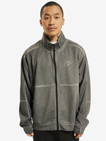 Nike Sportswear Jacke in Grau: predná strana