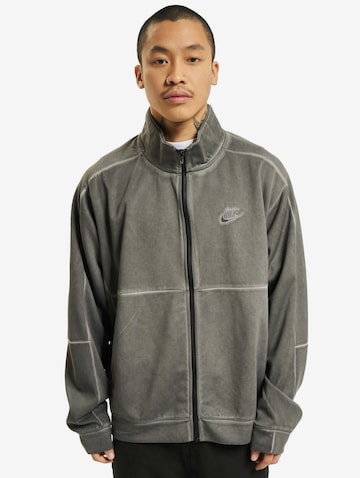 Veste mi-saison Nike Sportswear en gris : devant