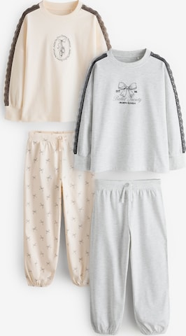 Pyjama Next en gris : devant
