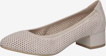 CAPRICE Pumps in Grey: front