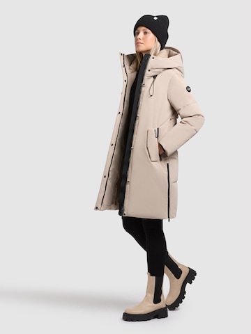 khujo Wintermantel 'Nean' in Beige