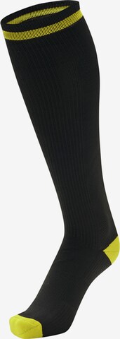 Hummel Athletic Socks in Black: front