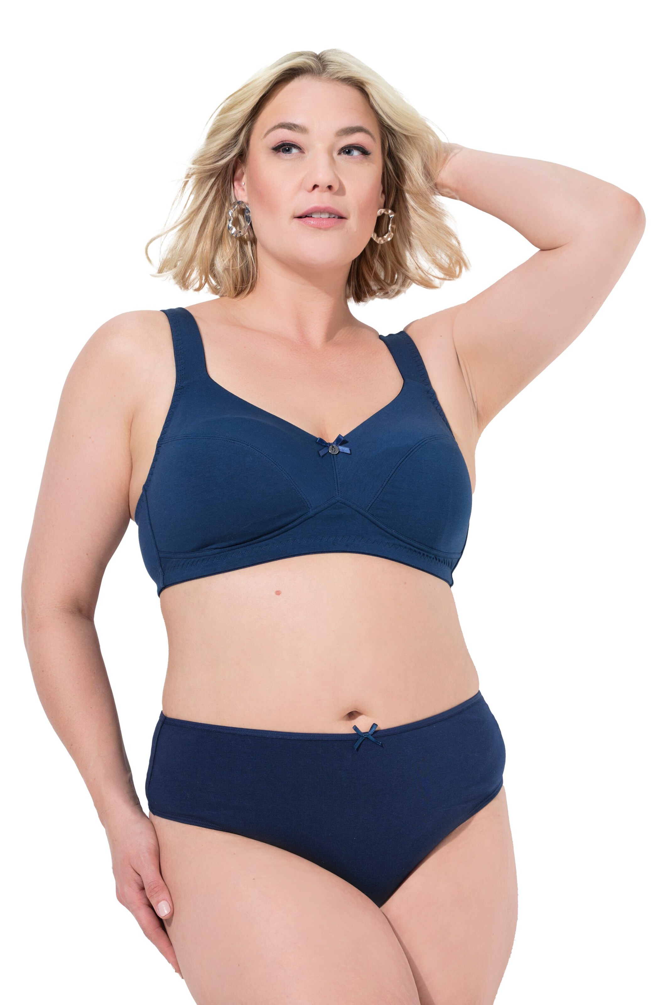 Ulla Popken String in Blau