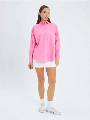 MixRay Bluse in Pink