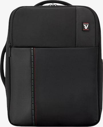 Roncato Backpack 'RONCATO ZAINO CABINA UNDERSEAT ZAINO' in Black: front