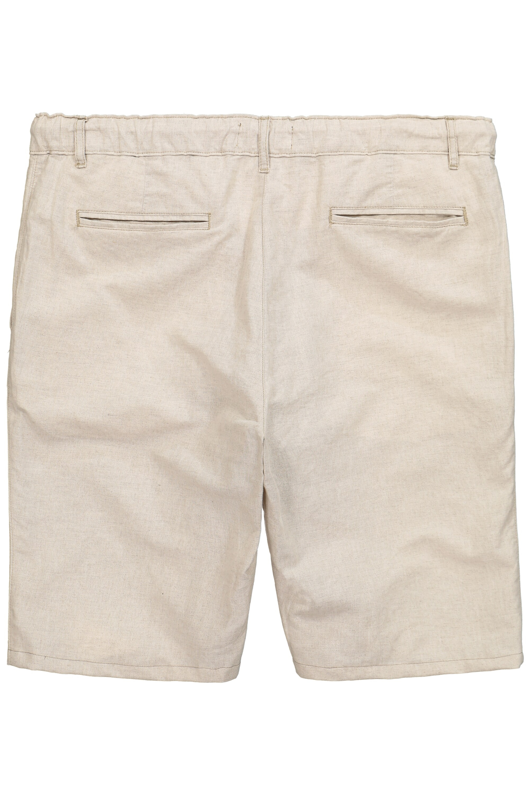 Men Plus Regular Shorts in Grau