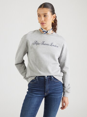 Pepe Jeans Sweatshirt 'ELSY' in Grau: Vorderseite