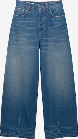 Pull&BearBaggy Traperice - plava boja: prednji dio