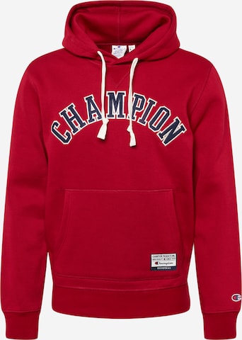 Champion Authentic Athletic Apparel Sweatshirt in Rot: predná strana