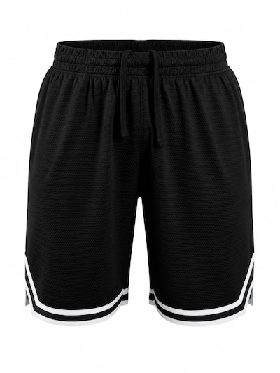 PANTONECLO Swimming Trunks 'Pantoneclo Men’s Gym Shorts with Side Gasket' in S in Black, Item view