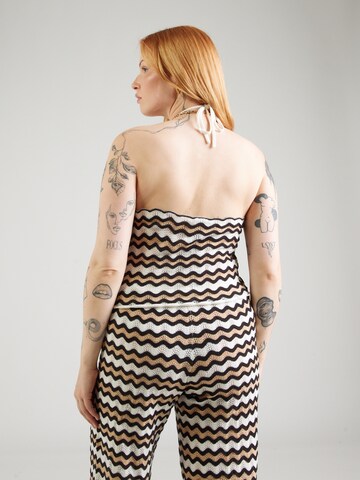 Noisy May Curve Gebreide top 'NMSADIE' in Beige