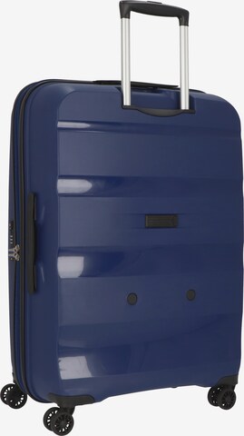 American Tourister Trolley in Blauw