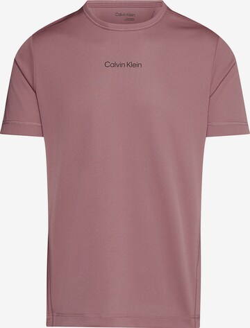 Calvin Klein Sport Functioneel shirt in Roze: voorkant