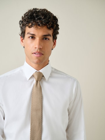 Next Regular fit Button Up Shirt in White
