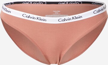 oranžinė Calvin Klein Underwear Moteriškos kelnaitės 'Carousel': priekis